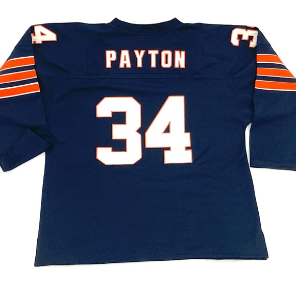 Walter Payton Throwbacks Football Jersey 1985 Size 52 - Picture 1 of 5